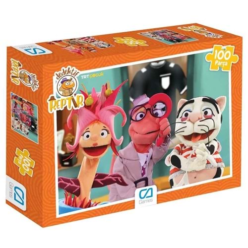 CA GAMES DEDEKTİF REPTIR PUZZLE 100