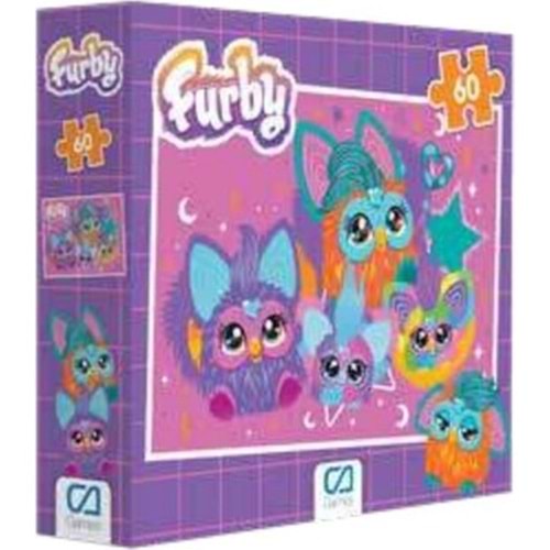 CA GAMES FURBY PUZZLE 60