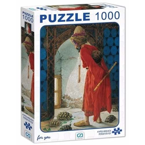 CA GAMES KAPLUMBAĞA TERBİYECİSİ PUZZLE 1000 KARMA