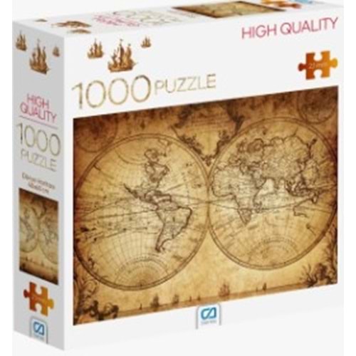 CA GAMES DÜNYA HARİTASI PUZZLE 1000