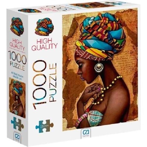 CA GAMES AFRİKALI KADIN PUZZLE 1000