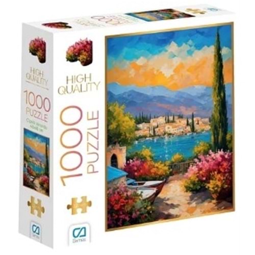CA GAMES ÇİÇEKLİ VERANDA PUZZLE 1000