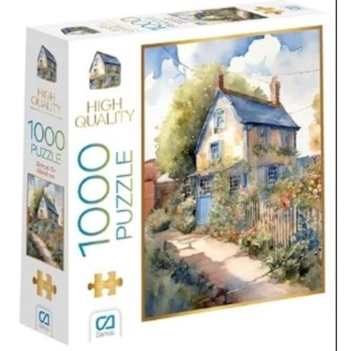 CA GAMES BAHÇELİ EV PUZZLE 1000