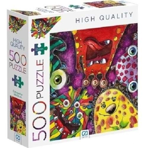 CA GAMES CANAVARLAR PUZZLE 500