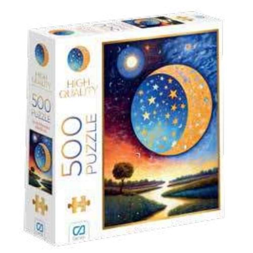 CA GAMES AY VE MANZARA PUZZLE 500