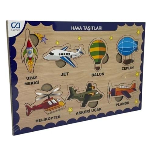 CA GAMES AHŞAP HAVA TAŞITLARI EĞİTİCİ SET