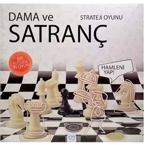 CA GAMES DAMA VE SATRANÇ KUTULU OYUN
