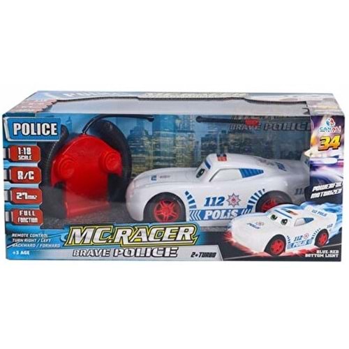CAN-ALİ TOYS KUMANDALI POLİS ARABA
