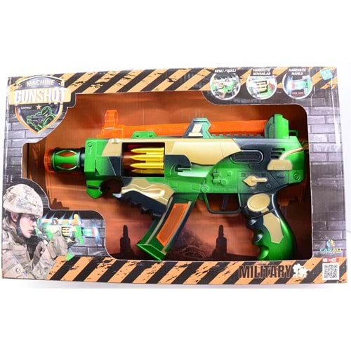 CAN-ALİ TOYS MACHİNE GUNSHOT SİLAH