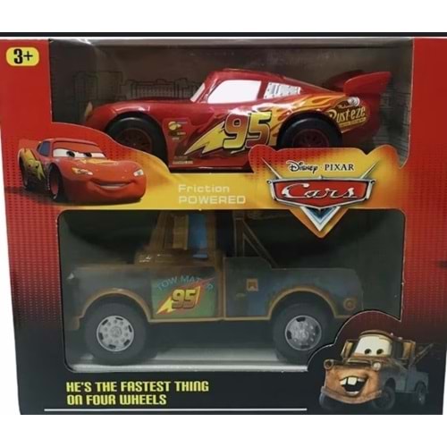 CAN-ALİ TOYS SÜRTMELİ İKİLİ ARABA