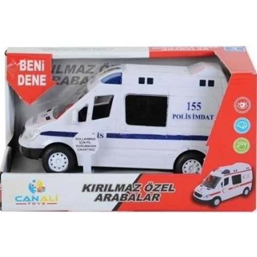 CAN ALİ IŞIKLI SESLİ PİLLİ POLİS EKİ X48