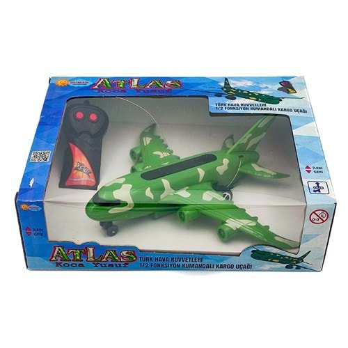 DUMAN TOYS 2 FONK. UZAKTAN KUMANDALI ATLAS UÇAK