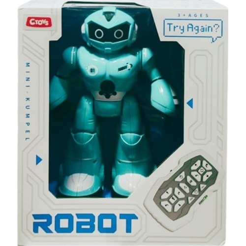 CEREN IŞIKLI VE MÜZİKLİ UZAKTAN KUMANDALI ROBOT