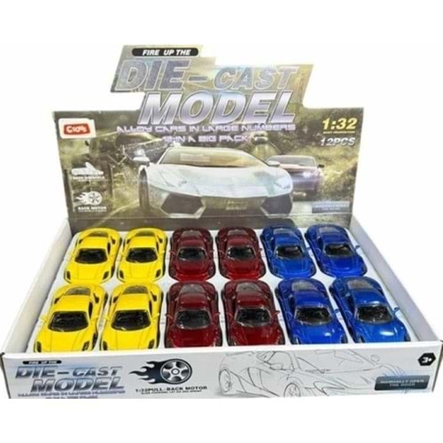 CEREN PULL BACK ALLOY CAR 1:32