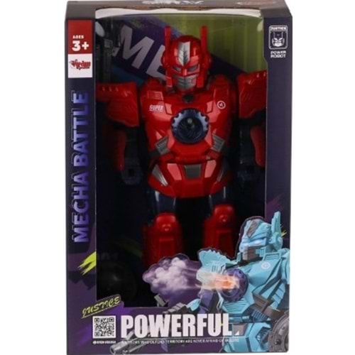 VARDEM ISIKLI VE MUZIKLI BUHAR ATAN ROBOT