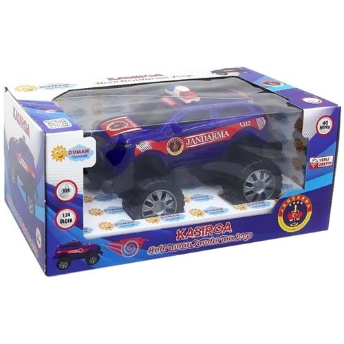 DUMAN UZAKTAN KUMANDALI 2 FONK.KASIRGA JANDARMA JEEP