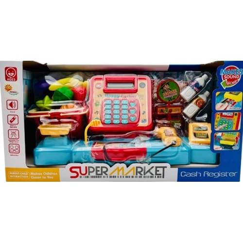 DUMAN TOYS PİLLİ DİJİTAL EKRANLI YAZAR KASA