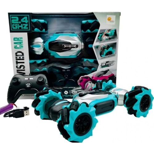DUMAN TOYS UZK.KUMANDALI YAN GİDEN ŞARJLI ARABA