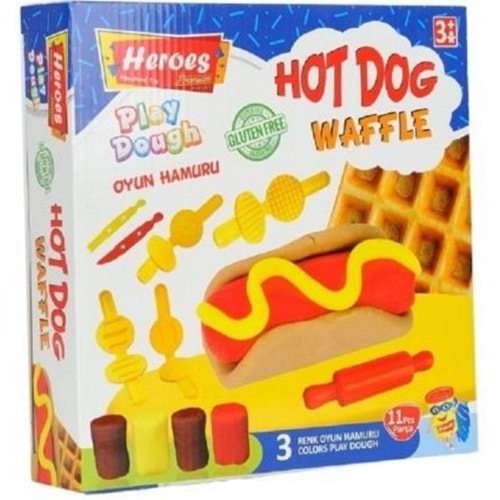 EREN TOYS HEROES ORTA KUTULU BURGER OYUN HAMURU SETİ