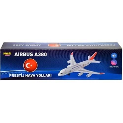PRESTİJ TOYS KUTULU IŞIKLI MÜZİKLİ A-380 THY