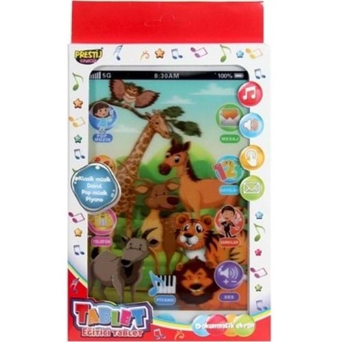 PRESTİJ TOYS KUTULU EĞLENCELİ PİLLİ TABLET