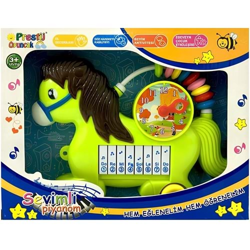 PRESTİJ TOYS KUTULU TAVŞANLI PİLLİ PİYANO