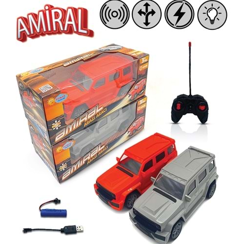 DUMAN TOYS UZK. KUM. AMİRAL 1:16 ŞARJLI ARABA
