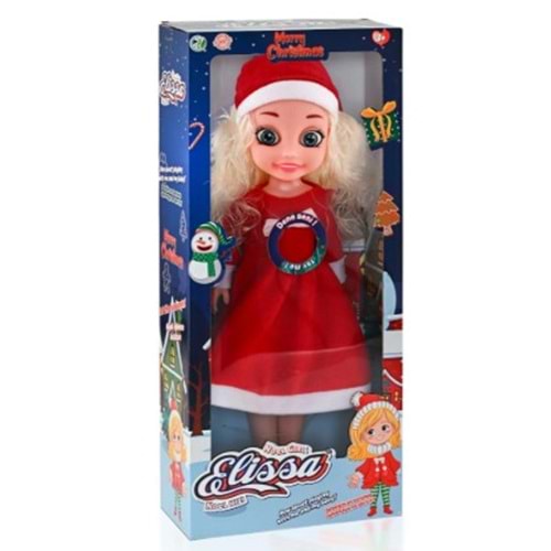 GLOBAL TOYS NOEL ELBİSELİ ELİSSA BEBEK