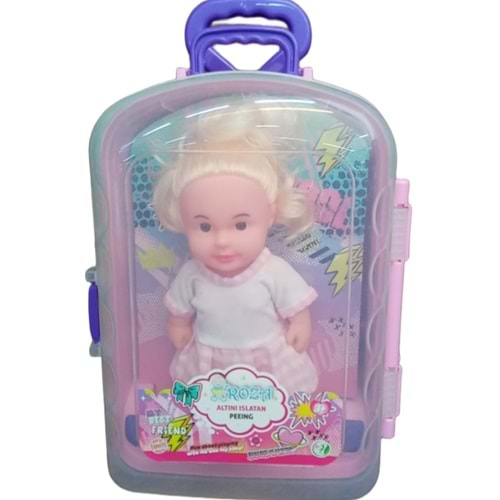 KİNG TOYS ROZA ÇANTALI BEBEK