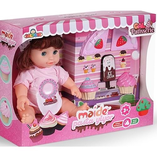 GALTOYS MAİDE PASTA SETLİ BEBEK