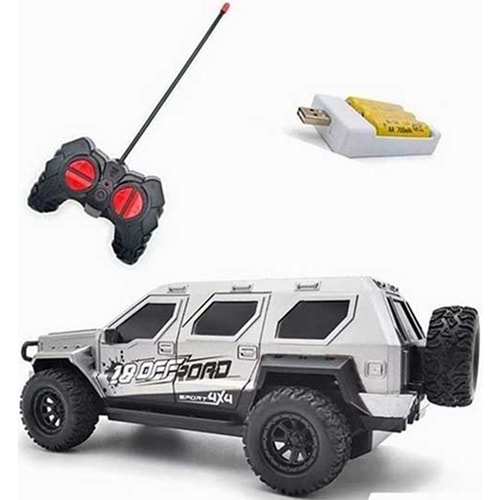 DUMAN TOYS 1:24 UZK. KUM. FULL FONK. KİRPİ JEEP