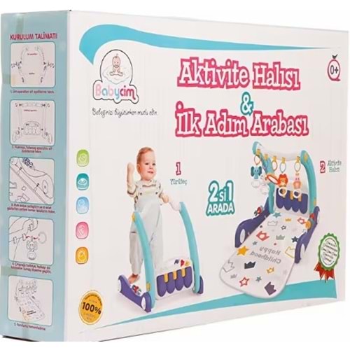 BİRLİK AKTİVİTE HALISI İLK ADIM ARABASI MAVİ