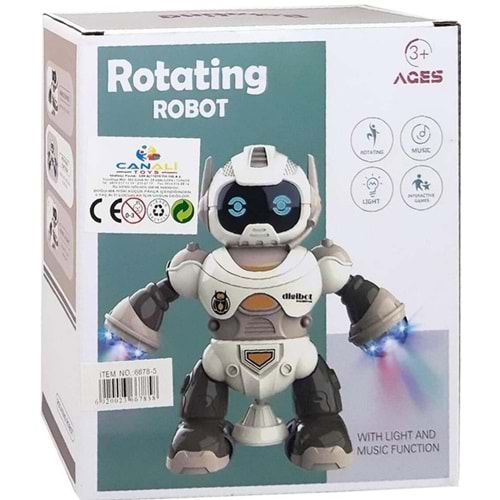 CAN-ALİ TOYS PİLLİ IŞIKLI SESLİ ROBOT