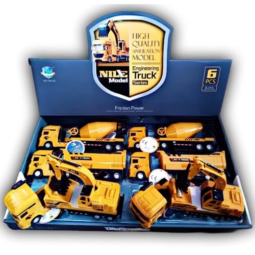 CAN-ALİ TOYS SÜRTMELİ İŞ MAKİNESİ