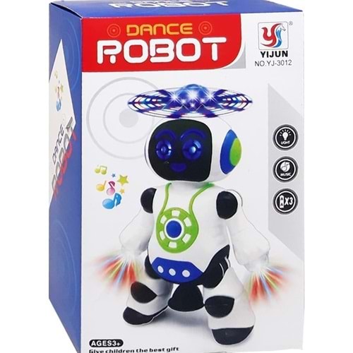CAN-ALİ TOYS PİLLİ IŞIKLI SESLİ ROBOT