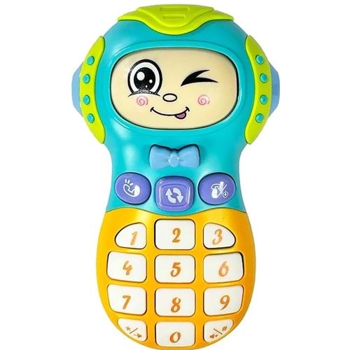 VARDEM ISIKLI VE MUZIKLI CEP TELEFONU BEBEK PIYANOSU