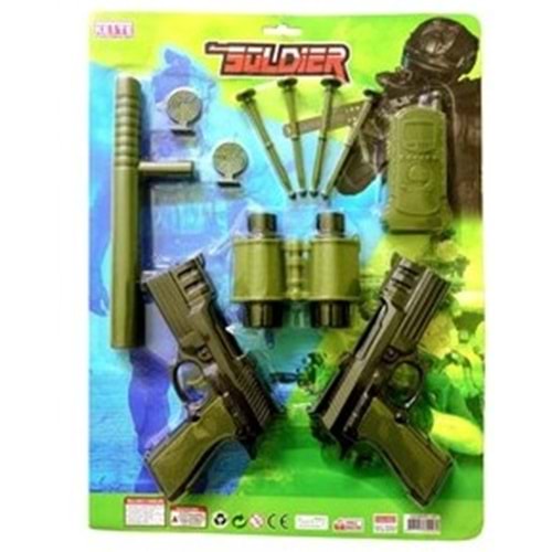 KETTE TOYS BÜYÜK BOY DÜRBÜNLÜ SİLAH SETİ