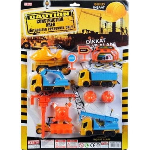 KETTE TOYS KARTELADA İNŞAAT ARAÇLARI