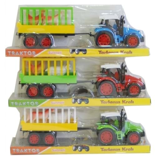 KETTE TOYS VAKUMDA HAYVANLI TRAKTÖR K72