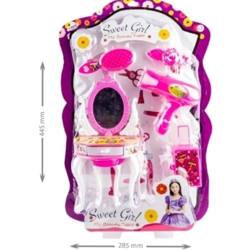 KEMBAY TOYS SWEET GİRL GÜZELLİK SETİ