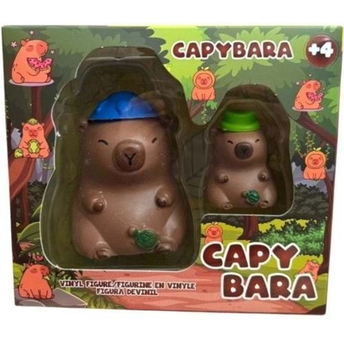 KEMBAY TOYS 1 BÜYÜK 1 KÜÇÜK CAPYBARA*96