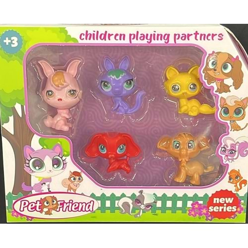 KEMBAY TOYS 5 Lİ HAYVAN SETİ