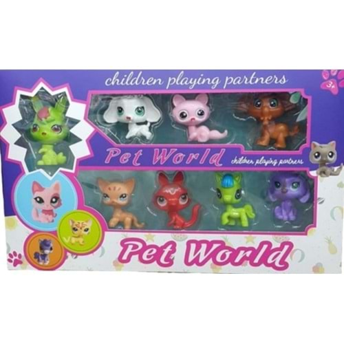 KEMBAY TOYS 8 Lİ HAYVAN SETİ