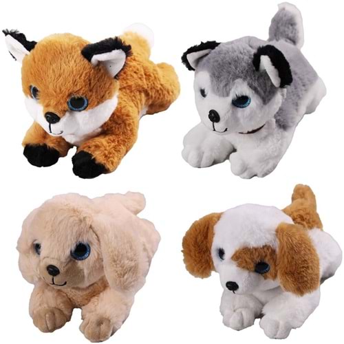 KIZILKAYA PELUŞ 25 CM YATAN KÖPEK HAVLAYAN