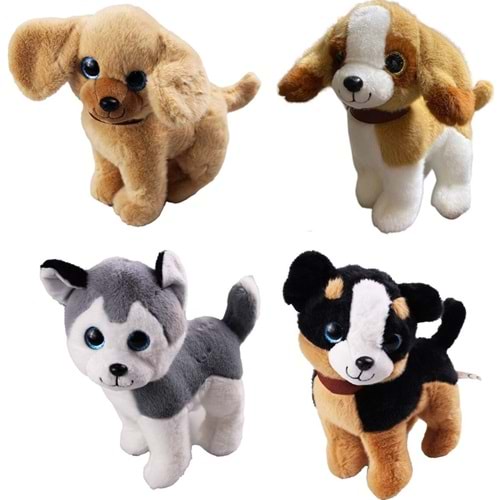KIZILKAYA PELUŞ KÖPEK AYAKTA HAVLAYAN