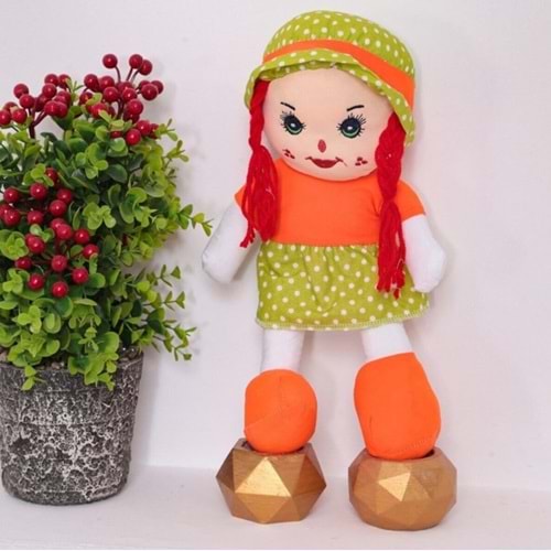 SEVECEN 40 CM MÜZİKLİ BEZ BEBEK