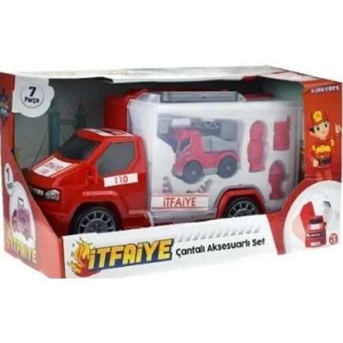 ENGİN TOYS ÇANTALI İTFAİYE ARACI