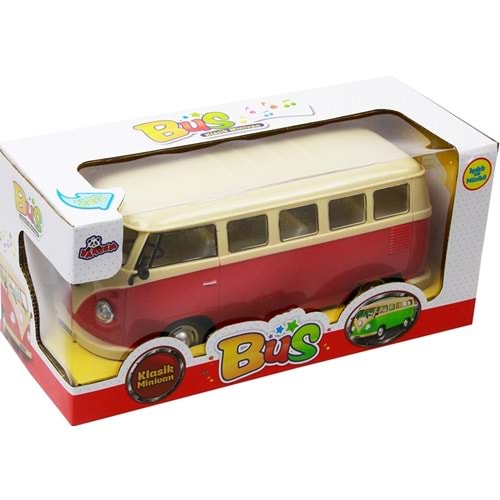 VARDEM TOYS KUTULU PILLI KLASIK OKUL OTOBUSU
