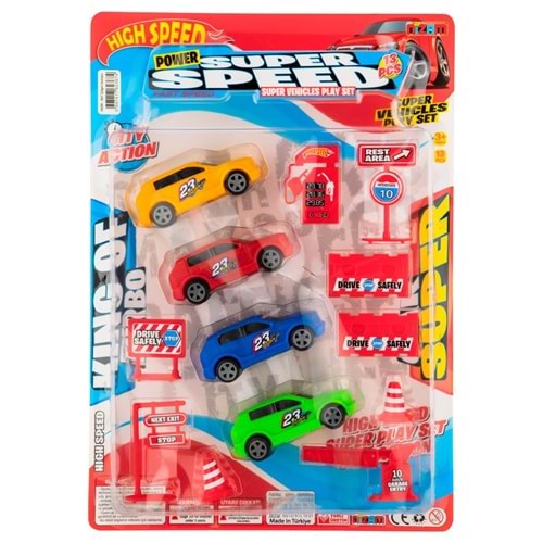 NİZAM TOYS AKSESUARLI TRAFİK SETİ