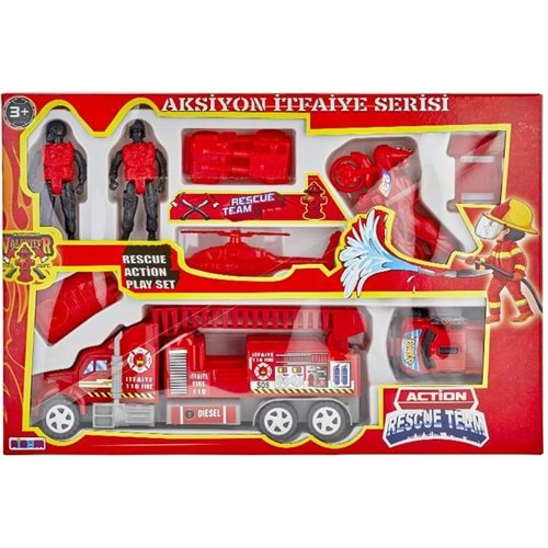 NİZAM TOYS KUTULU İTFAİYE OYUN SETİ